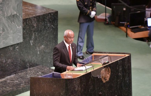 Maldivians will continue to fight for the full recognition of Palestine as an independent State: President