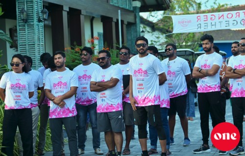 One photo: Hardrock ge pinktober fun run