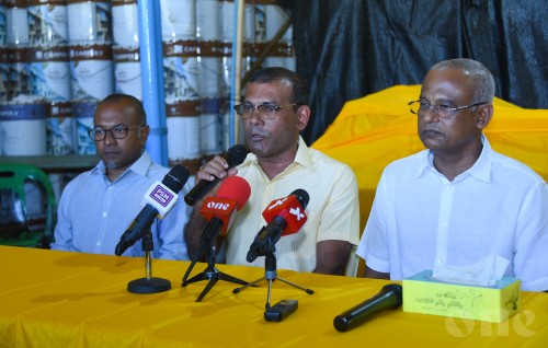 Alhugandu male' aumaa gulheygothun Hassan Latheef dhekeygothaamedhu sarukaarun visnanjehey: Raees Nasheedhu