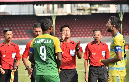 AFC cup ge Group Stage match thah Raajjeygai beyvvumah Bid hushahalhaifi