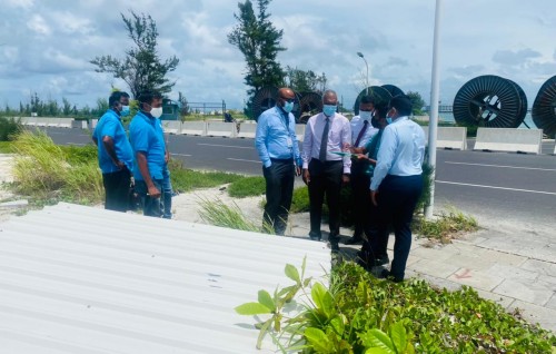 Hulhumale' gai 500 vehicle park kureveyne imaaraatheh alhanee