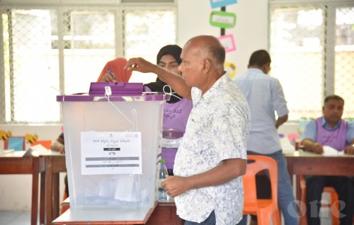 Majlis inthihaabuge re-registration ah hulhuvaalaifi