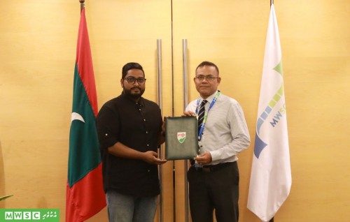 Dhivehi premier league ge main sponsor akah MWSC