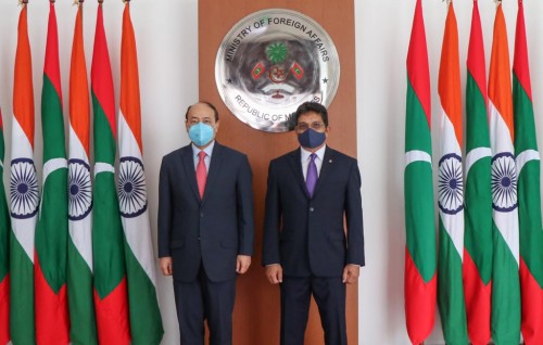 Foreign Secretaries of the Maldives and India hold official discussions