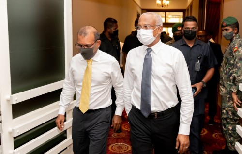Raees Solih ge mahcchah thuhumathu kuraa MMPRC ge mahssala balan Raees Yameen govaalahvvaifi