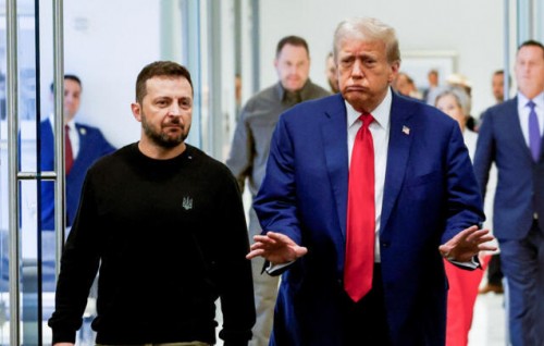 Trump ge verikamugai hanguraama ah nimun annaane : Ukrain ge Raees