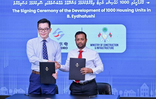 Eydhafushi gai housing biya mashooru eh, 15 bureege 12 tower 1000 housing unit