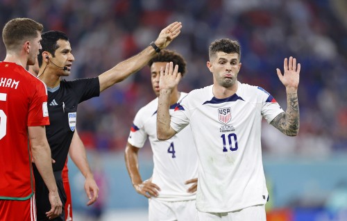 Liberia raees ge dharikalun jehi goal in molhuvaan dhiya USA huttuvee Bale ge penalty