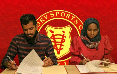 Gina dhuvasthakakah fahu Maziya dhookollai, Yaambe Victory ah