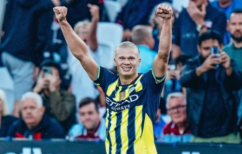 Anekkaaves Haaland ge hattrick eh, City ah huttumeh neh