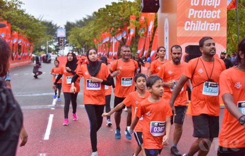 Dhiraagu roadrace ge coaching and wellness partner in iulaan koffi