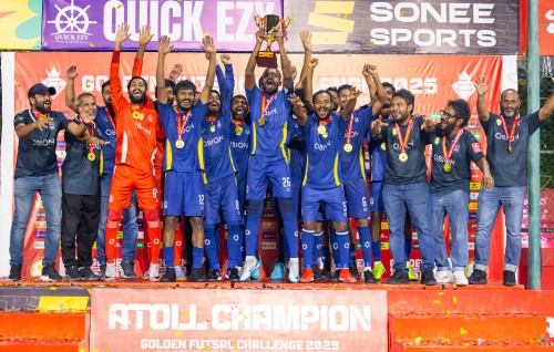 Champion Eydhafushin 6 vana faharah B. atoll ge champion kan hoadhaifi