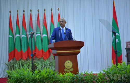 Pres. Solih: The peace of this country is maintained through our Mother tongue