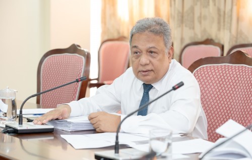 Laamarukazaa nizaam feshigen aee Maumoon ge sarukaaraa hisaabun: Saleem