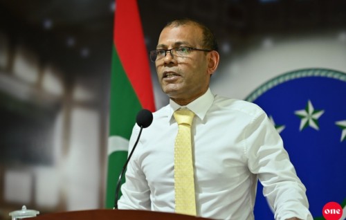 President Nasheed gives statement to bomb attack investigation