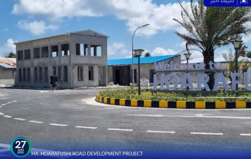 MTCC reveals Hoarafushi Road Development Project has completed 91 percent progress