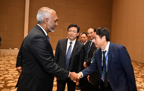 President attends Invest Maldives 2024 in China