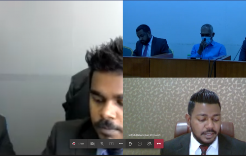 High Courtge hukumaa gulhigen Muizzu edhunee alun shareeathuge maruhalaathah feshumah