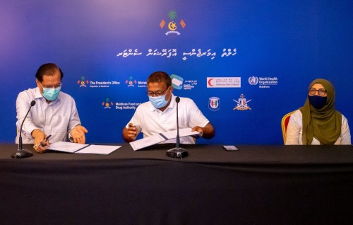 Laboratory thakaai ICU thah tharahgee kurumah Raajje ah WHO ge ithuru ehee eh