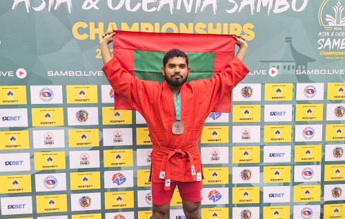 Sambo World Championship ah qualify vi furathama dhivessakah Sinaan