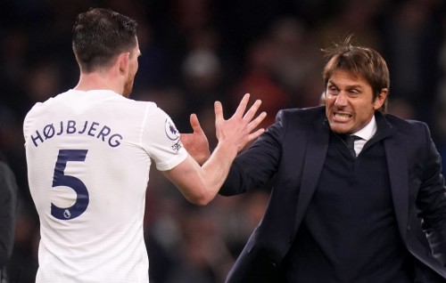 Baeh vaahaka thah dhakkaairu Conte samaaluvaan jehey: Hojbjerg