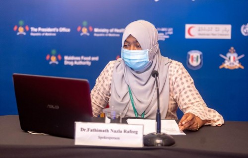 Mihaaru alhaafaivaa fiyavalhuthakaa dhurah dheven othee Covid Vaccine jahaigen: Dr. Nazla