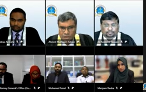 MNDF ge Captain kamun Muiz vakikuree beyinsaafun kamah kanda'alhai, vazeefaa dheyn amuru koffi