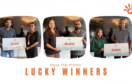 Dhiraagun kuriyah gendhiya Hiyaa flat promotion ge naseebuverin hovaifi