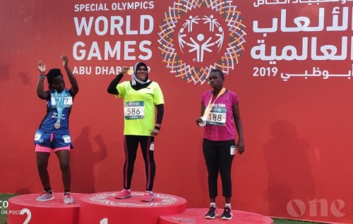 Care Society’s Shifna wins Gold Medal in Special Olympics