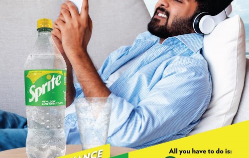 Sprite promotion ge naseebuverin iulaan kuran fashaifi