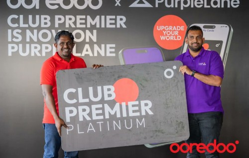 Loyalty reward libey Purplelane app aa ooredoo in gulhijje