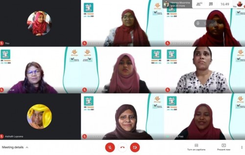 Girls to code program Thinadhoo gai fashaifi