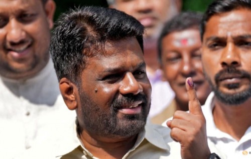 Sri Lanka's president headed towards election victory