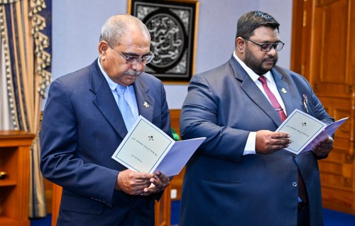 EC ge raees kamah Zahidhu, naibu raees kamah Salaah ayyankuran majileehah