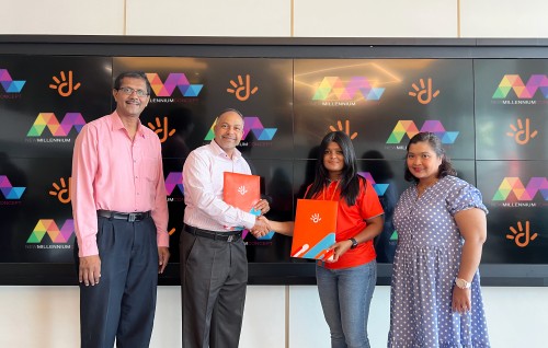International education and placement fair ge digital partner akah Dhiraagu