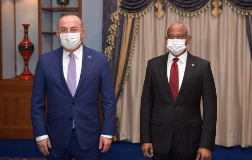 Raeesul jumhooriyyaa aai Turkeyge foreign minister bahddhalu kuravvaifi