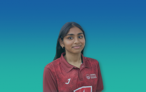 Ulya, 100 meter freestyle event ge gaumee record muguraalaifi