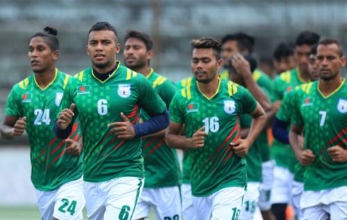 Bangladesh inn SAFF ah thayyaaruvaan Kyrgyzstan camp akah