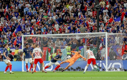 Photo: Poland balikoh France Quarter Final ah