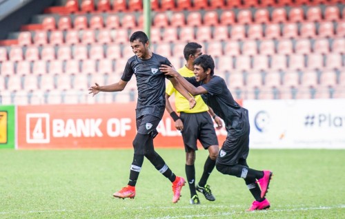 U16 youth championship: Aflaz ge hattrick aaeku semi ge fahu jaaga eagles ah