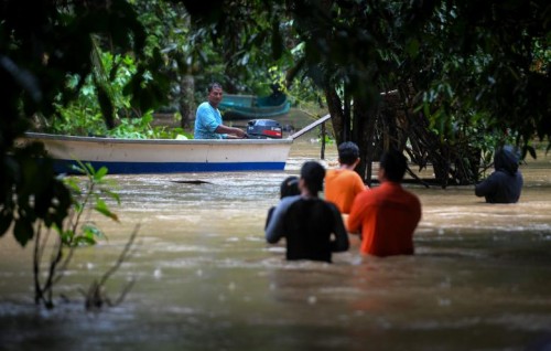 Over 22,000 People Displaced In Malaysia Floods, Thousands Flee Homes