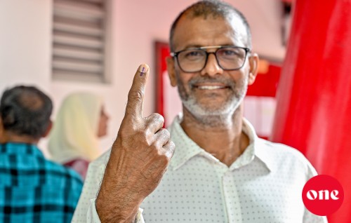 One Photo: MDP ge riyaasee primary ge vote lun kuriyah dhanee