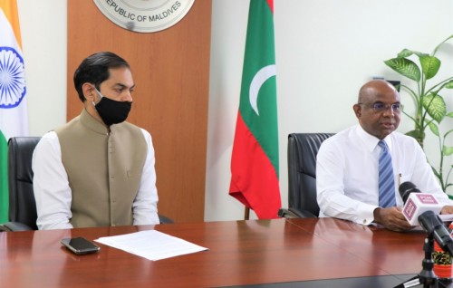 Two projects inaugurated for Hulhumale’ under Indian grant