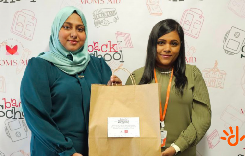 Dhiraagun moms aid ge ''back to school 2024'' program ah ehee foarukoh dheefi