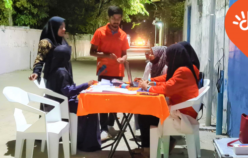 Dhiraagu TV ge hidhumaiy Manadhoo ah