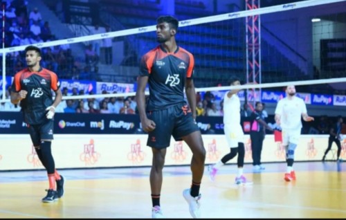Guru Prasanth ge sababun Asian Games Volley ge medeyyakah India kuraa ummeedhu aavefai