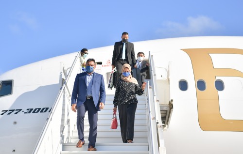 Vice President concludes trip to the United Arab Emirates to attend IOC 2021