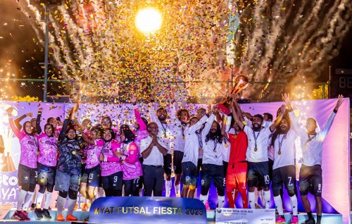 MYAT Futsal fiesta: Champion kan Apocalipse Senora aai Dhiffuttah