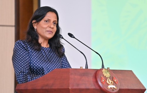 Nafsaanee dhulhaheyokan avahah dhenegane, hidhumaiy thah hoadhumuge gaabilukan ithuru kuran jehey: First Lady