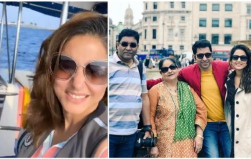 Kasautii star Hina Khan in Maldives